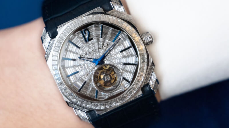 【BVLGARI Octo l'Originale Tourbillion Ref. 102852 】